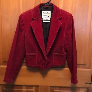 Pioneer Wear corduroy Berry colored jacket